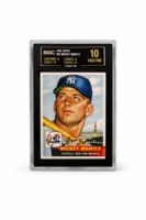 SGC 10 Pristine Vintage Baseball Card